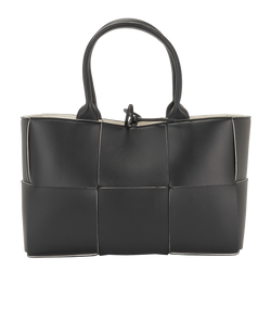 Arco Tote, Leather, Black, MII, DB/P, 3*